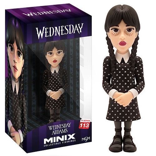 Minix: Wednesday Addams (Tv Series 113) Figure 12Cm Statua Statuetta Mercoledi