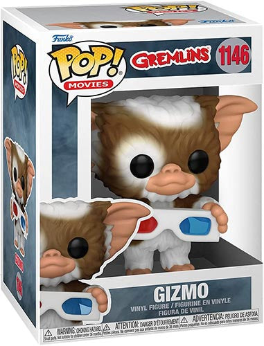 Funko Pop ! Movies Gremlins - (1146) Gizmo Con Occhiali W/ 3D Glasses Figure 9Cm