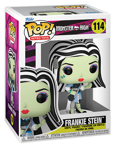 Funko Pop ! Retro Toys Monster High - (114) Frankie Stein Vinyl Figure 9Cm