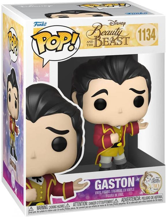 Funko Pop Disney Beauty & The Beast Gaston (1134) Bella E La Bestia Vinyl Figure