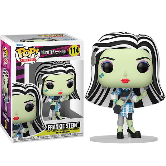 Funko Pop ! Retro Toys Monster High - (114) Frankie Stein Vinyl Figure 9Cm