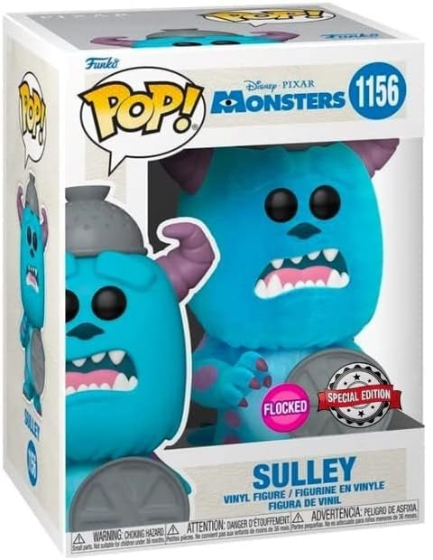 Funko Pop ! Disney Pixer Monsters & Co (1156) Sulley Flocked Special Edition