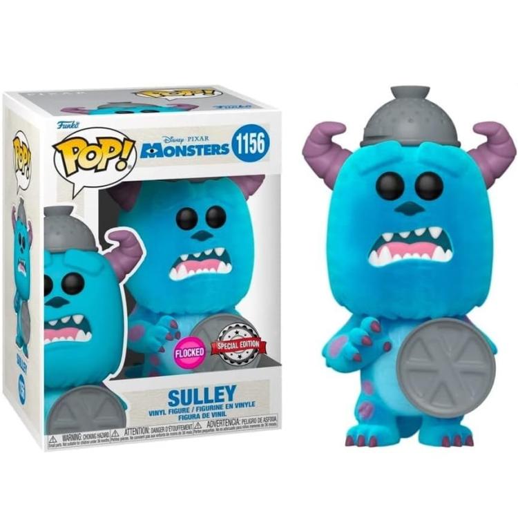 Funko Pop ! Disney Pixer Monsters & Co (1156) Sulley Flocked Special Edition