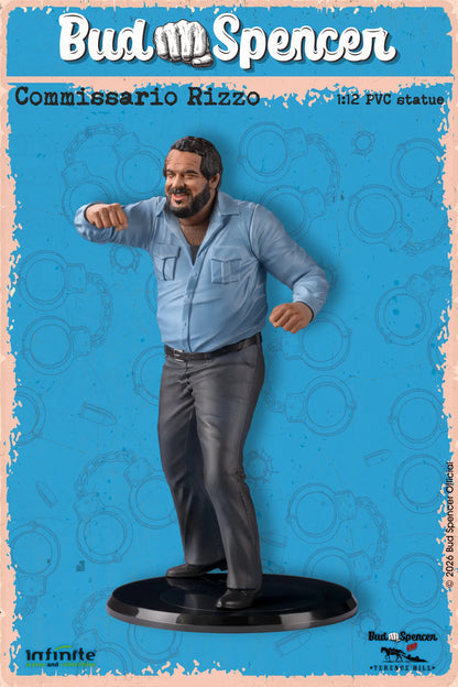 Infinite - Bud Spencer "Commissario Rizzo" 1/12 Statue Figure Statuetta Figura 16Cm