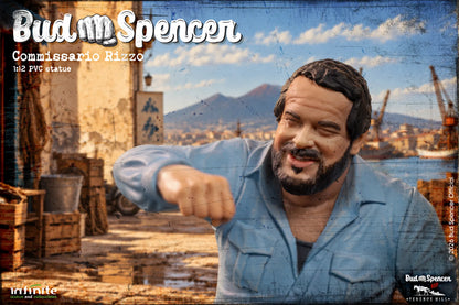 Infinite - Bud Spencer "Commissario Rizzo" 1/12 Statue Figure Statuetta Figura 16Cm