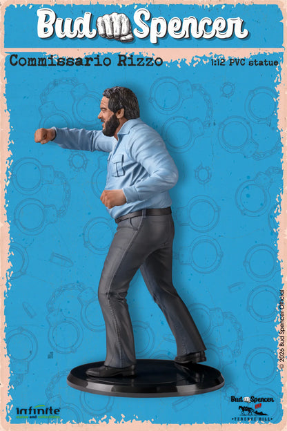 Infinite - Bud Spencer "Commissario Rizzo" 1/12 Statue Figure Statuetta Figura 16Cm