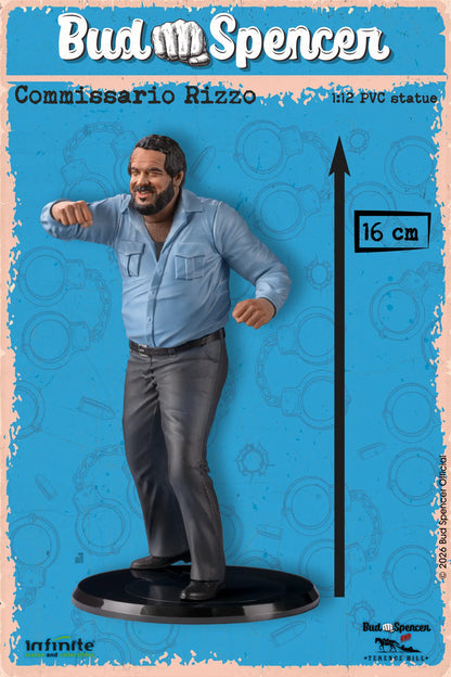 Infinite - Bud Spencer "Commissario Rizzo" 1/12 Statue Figure Statuetta Figura 16Cm