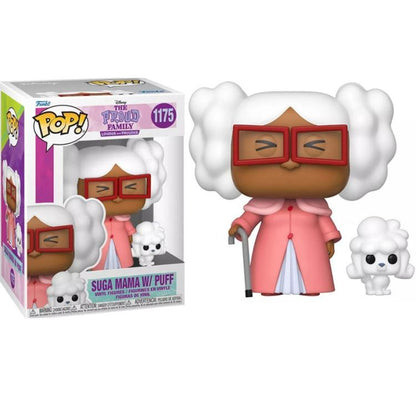 Funko Pop ! The Proud Family  (1175) Suga Mama With Puff  Vinyl Figure