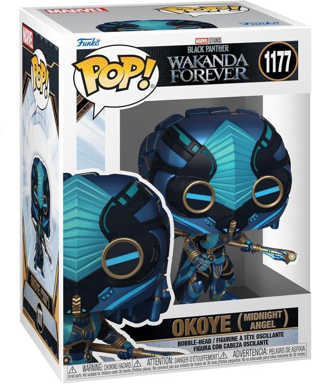 Funko Pop ! Marvel Black Panther Wakanda Forever (1177) Okoye Midnight Angel