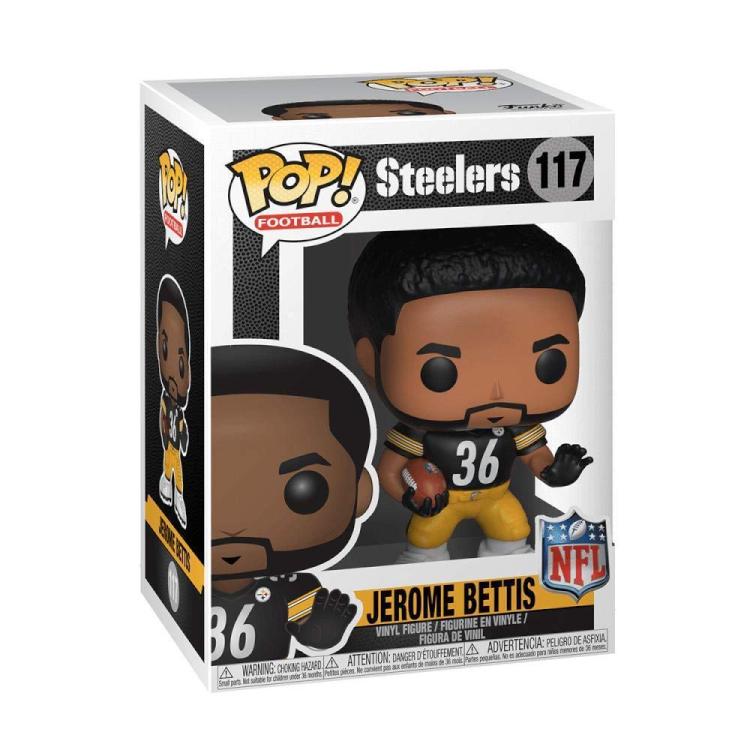 Funko Pop ! Football Nfl Steelers (117) Jerome Bettis Figure Player Americano