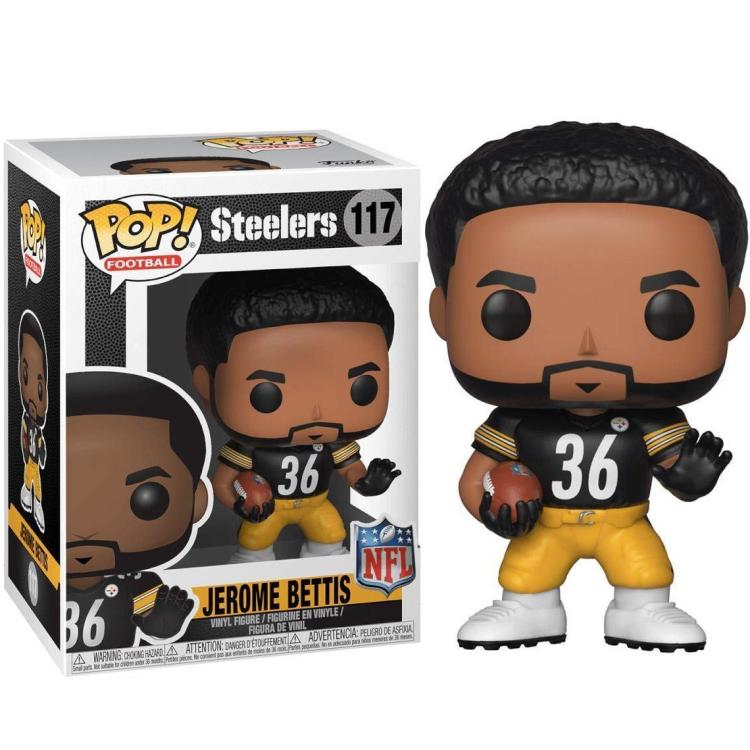 Funko Pop ! Football Nfl Steelers (117) Jerome Bettis Figure Player Americano