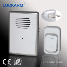 CAMPANELLO WIRELESS SENZA FILI CASA UFFICIO PORTA IMPERMEABILE 100M INTERRUTTORE