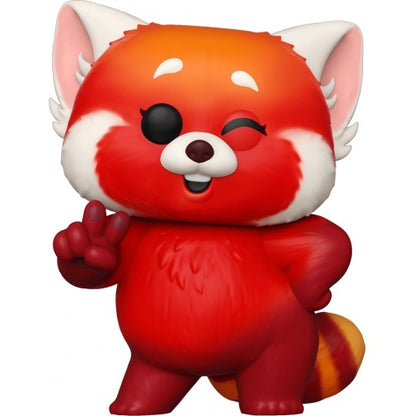 Funko Pop Disney Pixar Turning Red Red Panda Mei 1185 Flocked Exclusive Special