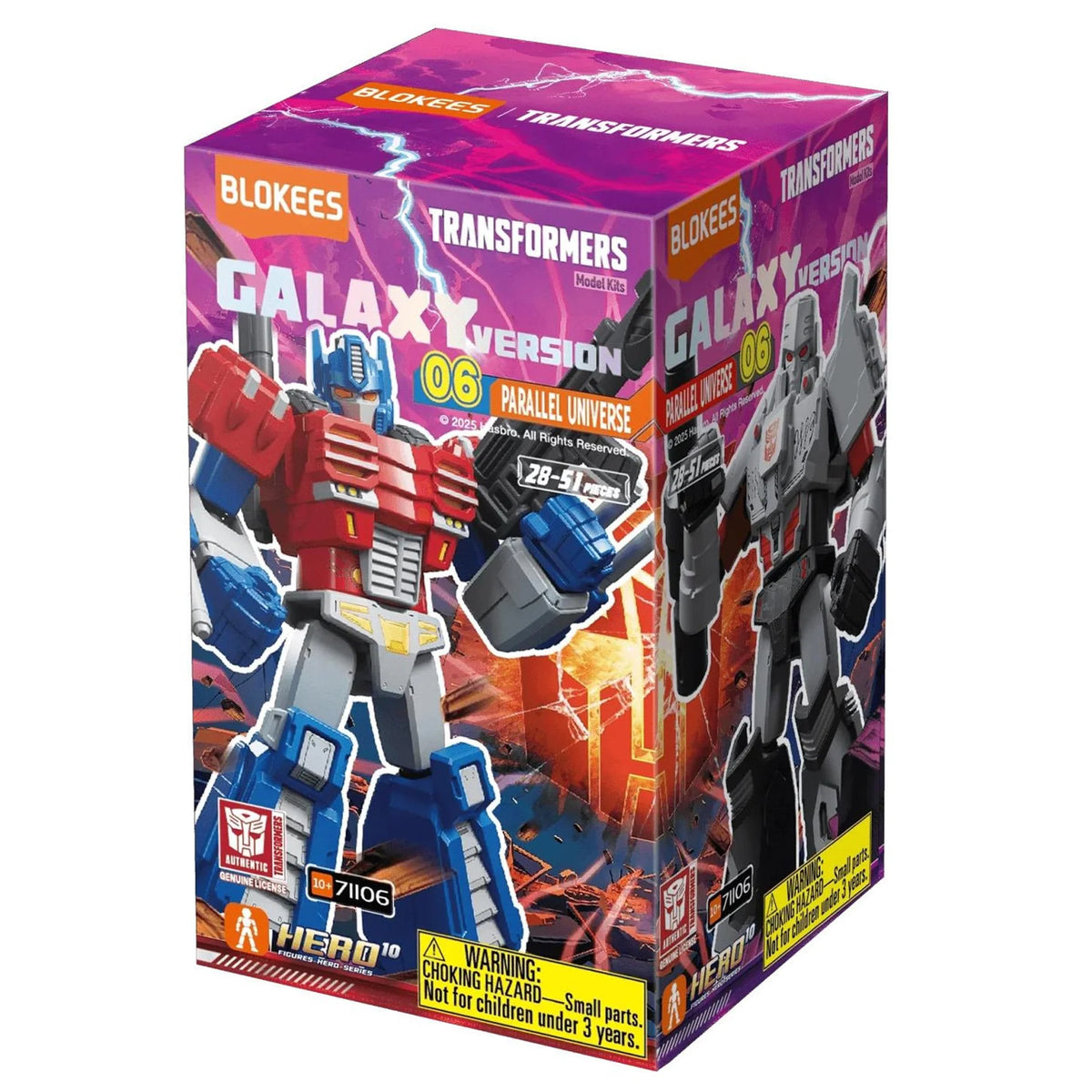 Blokees - Transformers Model Kit Galaxy Version 06 Parallel Universe (1pz) - Action Figure 71106 Blind Box
