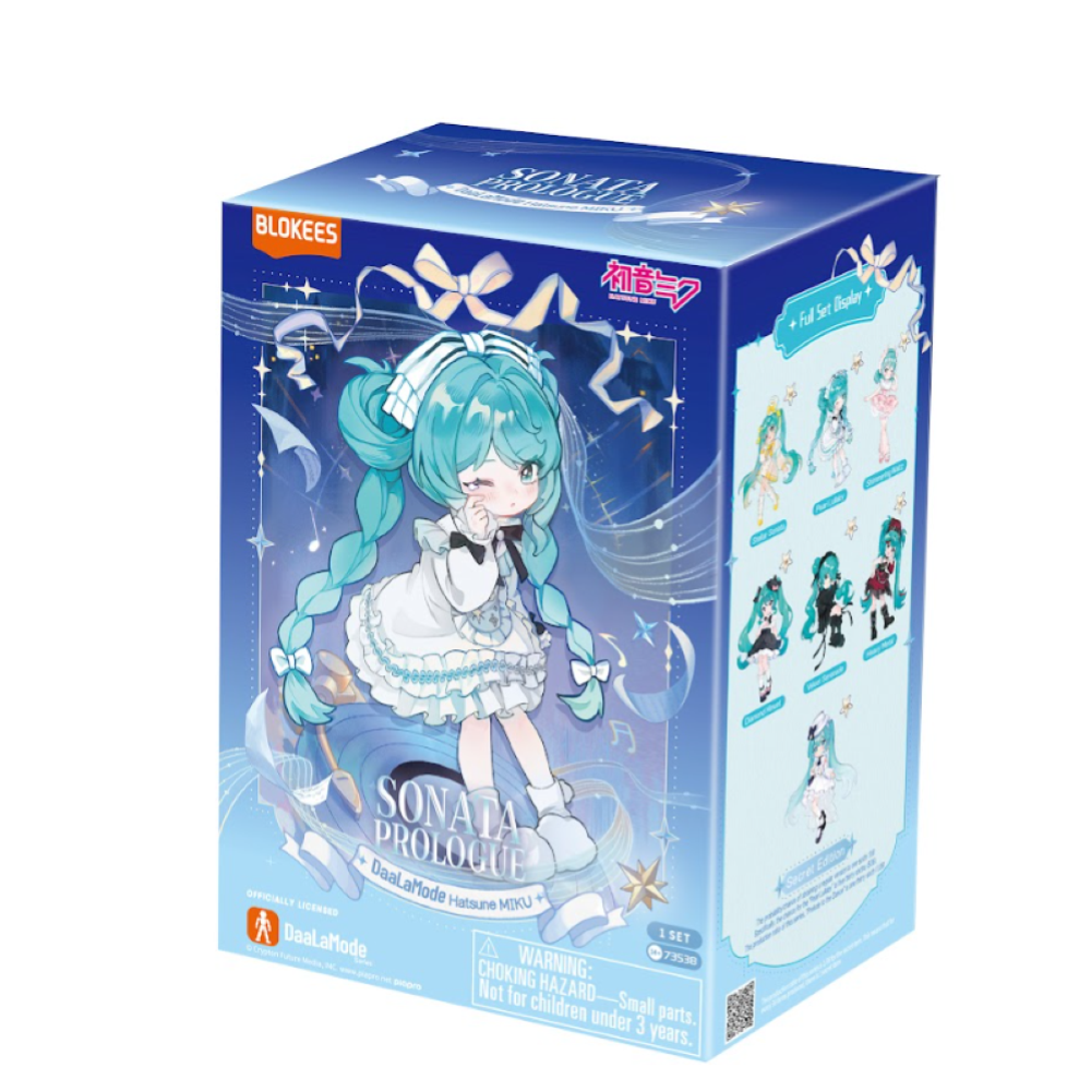 Blokees Miku Blind Box - Daalamode Series 73538 Sonata Prologue Box Intero 6pcs - Action Figure