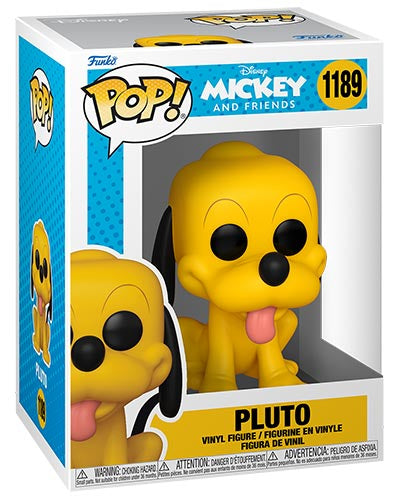 Funko Pop ! Animation - Disney - Mickey & Friends (1189) Pluto Vinyl Dog Figure