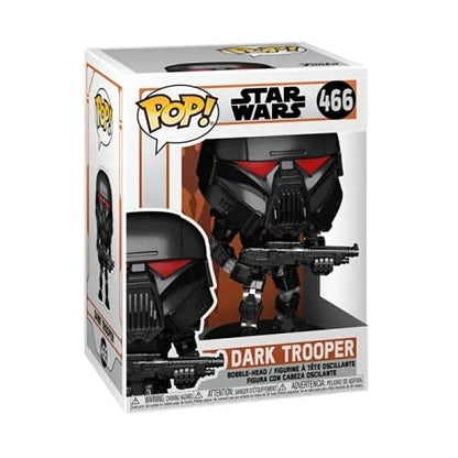 Funko Pop Star Wars Mandalorian Dark Trooper (466) Statuetta Vinyl Action Figure