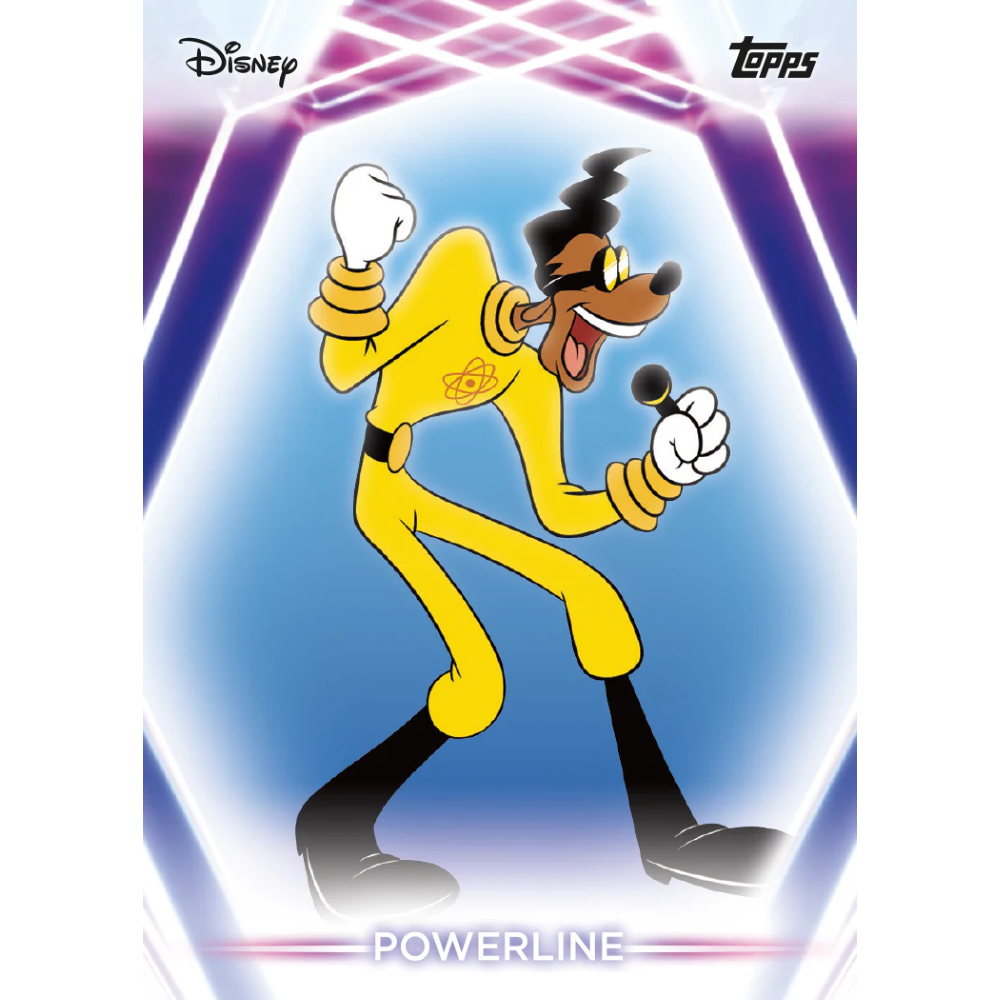 Topps Neon Disney 2026 Mega Box Card Collezionabili 50 Carte Ufficiali - 10 Buste TCG