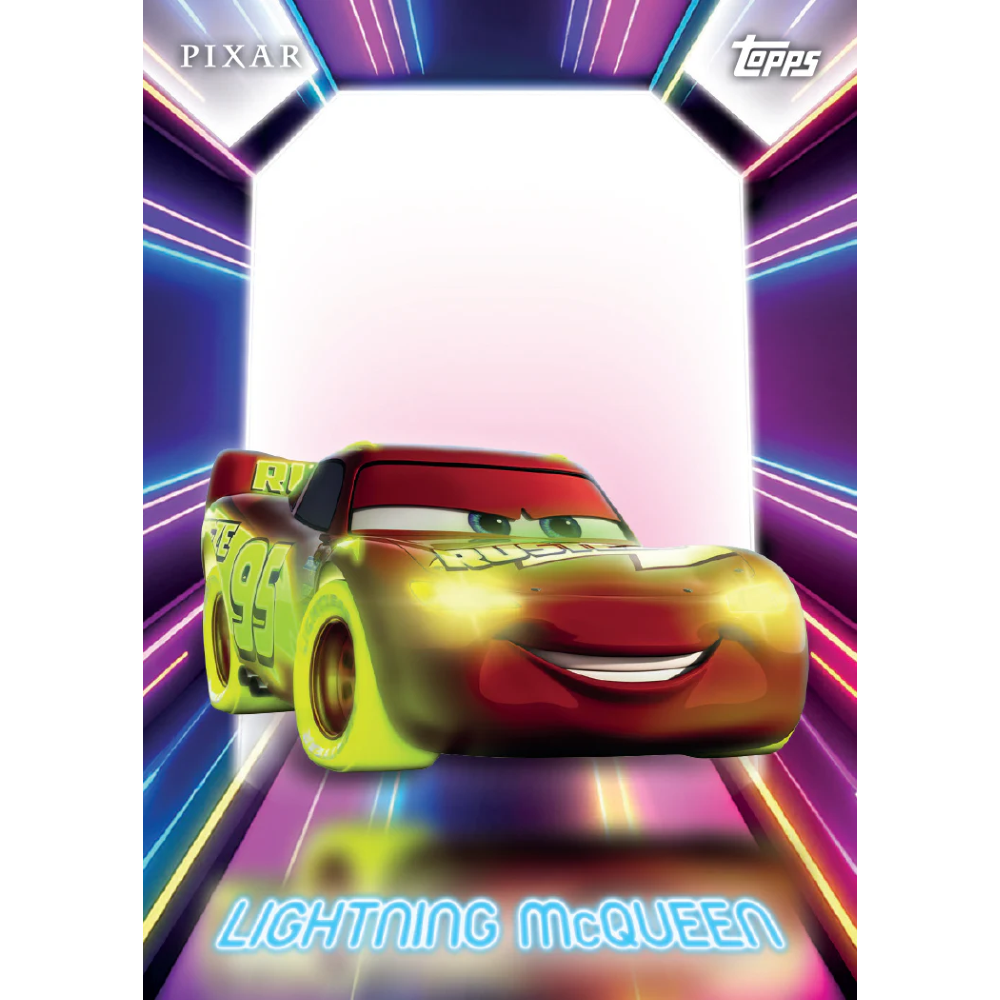Topps Neon Disney 2026 Mega Box Card Collezionabili 50 Carte Ufficiali - 10 Buste TCG