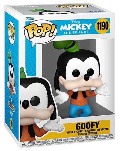 Funko Pop ! Animation - Disney - Mickey & Friends (1190) Goofy (Pippo) Figure
