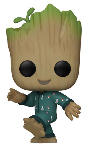 Funko Pop ! Marvel I Am Groot - (1192) Groot In Onesie (In Tutina) Figure 9Cm
