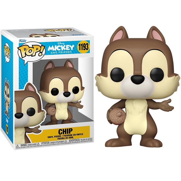 Funko Pop ! Animation - Disney - Mickey & Friends (1193) Chip -Figure Cip E Ciop