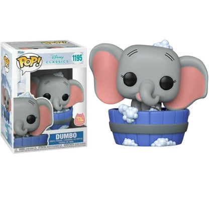Funko Pop ! Disney Classic - Dumbo : (1195) Dumbo In Bathtub Exm Vinyl Figure