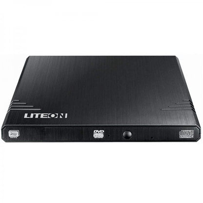 Liteon Masterizzatore Lettore Dvd Rw Cd Esterno Portatile Usb 2.0 Nero Ebau108