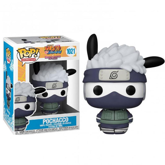 Funko Pop ! Hello Kitty Naruto Pochacco Kakashi (1021) Sanrio Figure Vinyl 9Cm