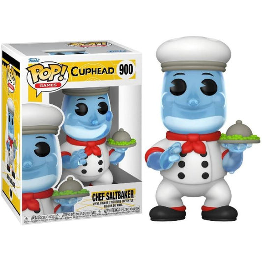 Funko Pop ! Games Cuphead -  (900)  Chef Saltbaker Vinyl Figure 9 Cm Games