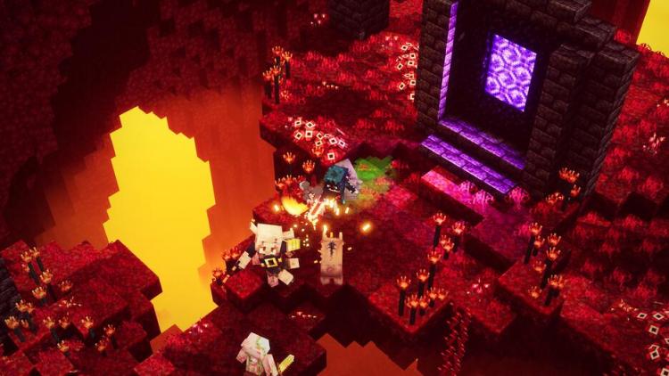 Minecraft Dungeons Ultimate Edition + Dlc Nintendo Switch Italiano Gioco Nuovo
