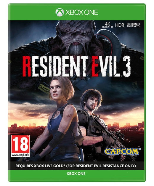 Resident Evil 3 Xbox One Gioco Nemesis Remastered Nuovo Re3 4K Hdr Sigillato
