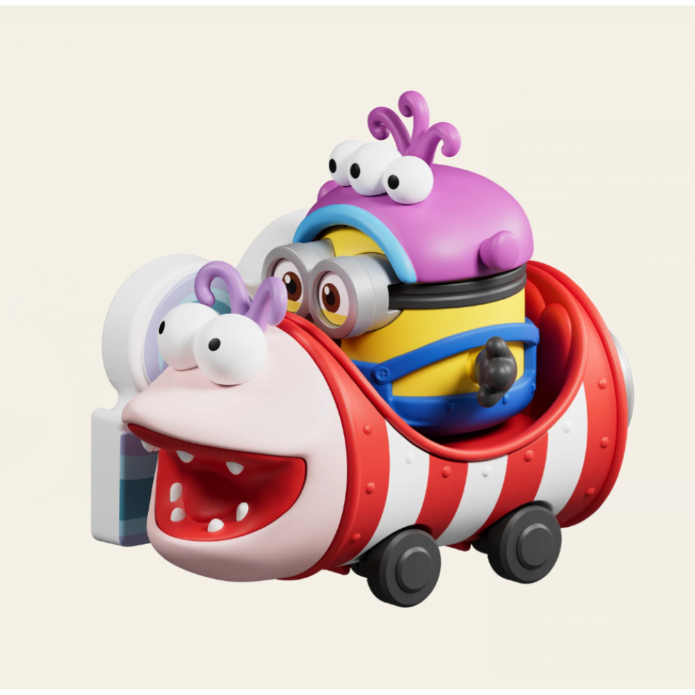 Blokees Minions - Nest Series 01 - Super Silly FunLand Ride 75891 - Blind Figure