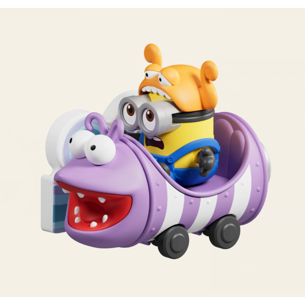 Blokees Minions - Nest Series 01 - Super Silly FunLand Ride 75891 - Blind Figure