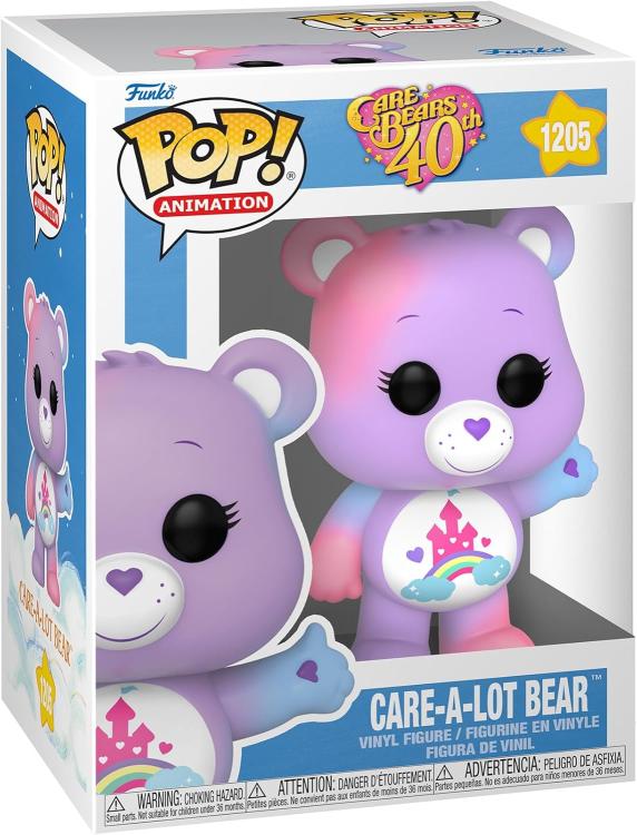 Funko Pop ! Animation Care Bears 40Th (1205) Care-A-Lot Bear Vinyl Figure 9Cm
