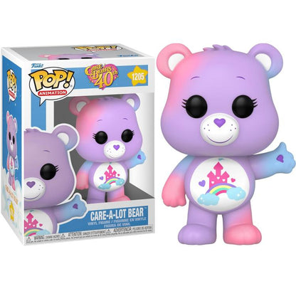 Funko Pop ! Animation Care Bears 40Th (1205) Care-A-Lot Bear Vinyl Figure 9Cm