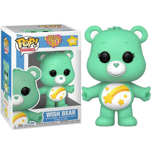 Funko Pop ! Animation Care Bears 40Th (1207) Wish Bear Vinyl Figure 9Cm