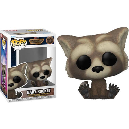 Funko Pop ! Marvel - The Guardians Of The Galaxy (1208) Baby Rocket Vinyl Figure