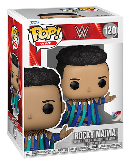 Funko Pop ! Wwe - (120) Rocky Maivia Vinyl Figure 9Cm The Rock Anni 1995-2004