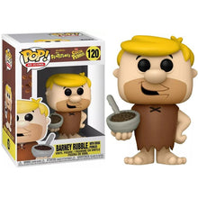 Funko Pop ! Ad Icons The Flintstones (120) Barney Rubble W/Cocoa Pebbles Figure