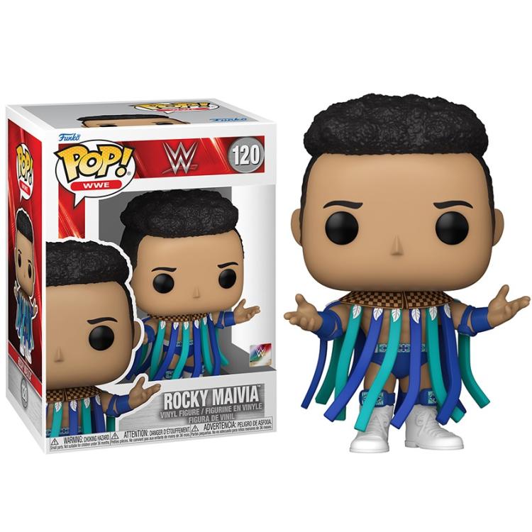 Funko Pop ! Wwe - (120) Rocky Maivia Vinyl Figure 9Cm The Rock Anni 1995-2004