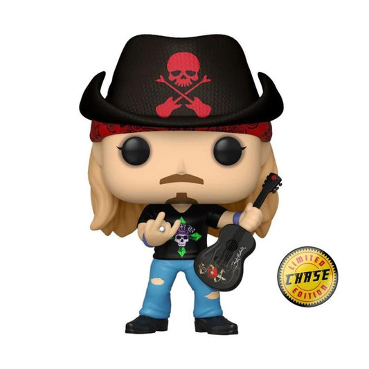 Funko Pop ! Rocks : Brett Michaels (207)Chase With Guitar  Vinyl Figure