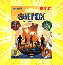Pyramid ONE PIECE Adesivi Live Action Crew Luffy / Zoro / Sanji / Nami OP