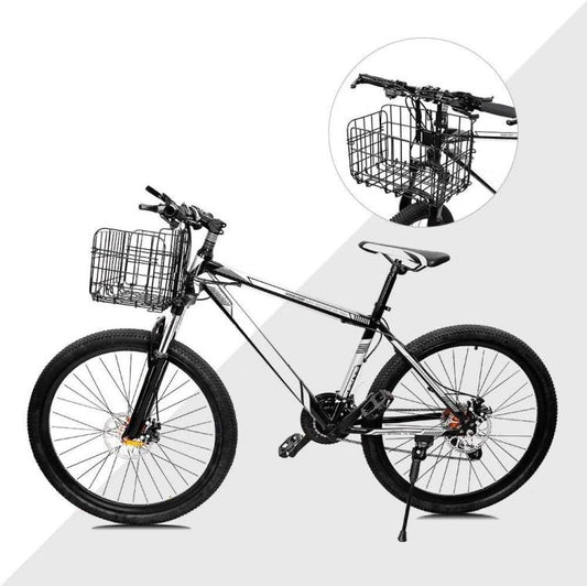 CESTINO PORTAPACCHI PIEGHEVOLE BICI ANTERIORE POSTERIORE BICICLETTA RICHIUDIBILE
