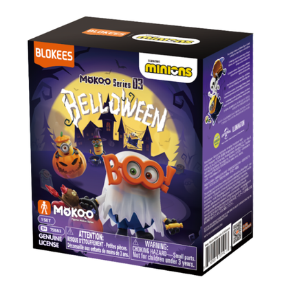 Blokees Minions - Mokoo Series 03 - 75663 Belloween - Blind Figure Hlloween BOX INTERO