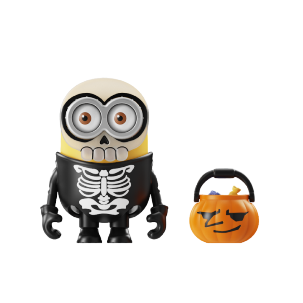 Blokees Minions - Mokoo Series 03 - 75663 Belloween - Blind Figure Hlloween BOX INTERO