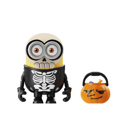 Blokees Minions - Mokoo Series 03 - 75663 Belloween - Blind Figure Hlloween BOX INTERO