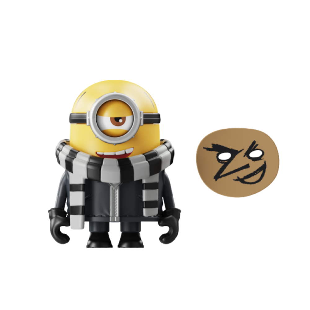 Blokees Minions - Mokoo Series 03 - 75663 Belloween - Blind Figure Hlloween BOX INTERO