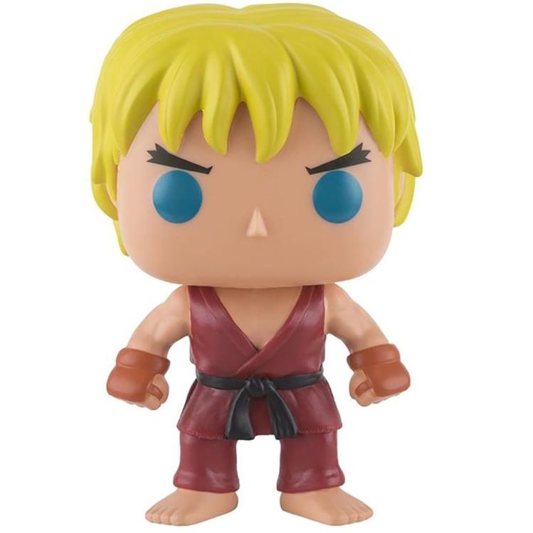 Funko Pop ! Games - Street Fighter (138) Ken Vinyl Figure 9Cm Statuetta Boxer