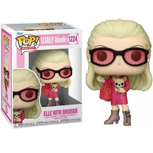 Funko Pop ! Movies Legally Blonde : Elle With Bruiser (1224) Vinyl Figure